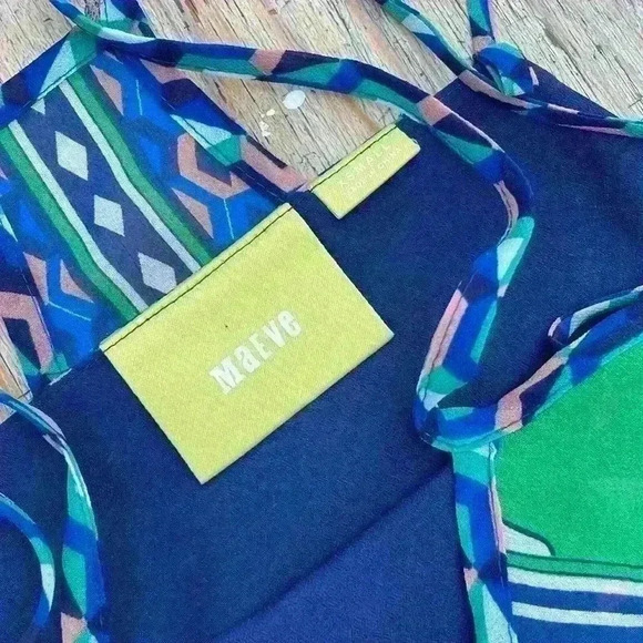 Maeve overlay asymmetrical dress size extra small - Picture 5 of 8